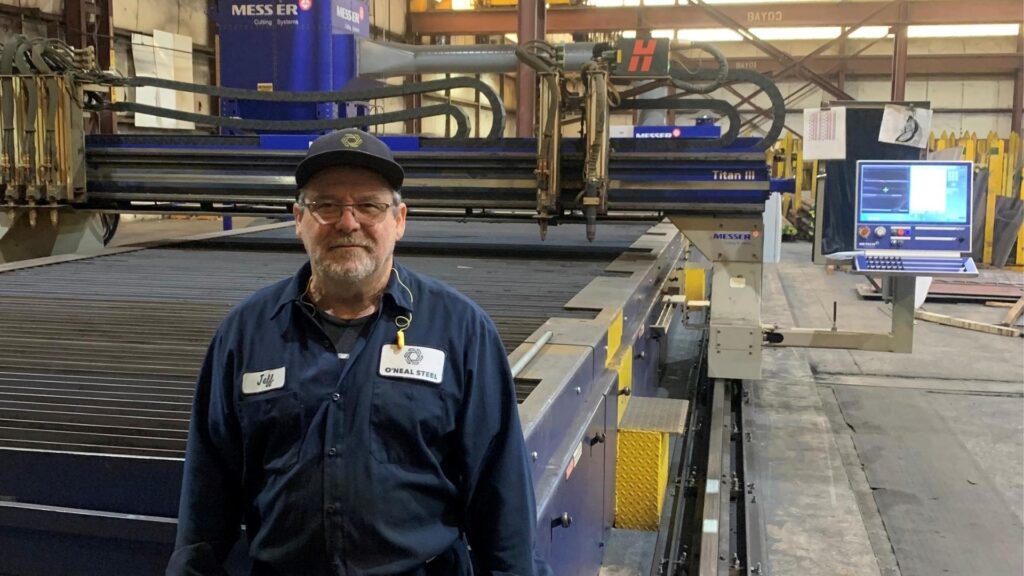 O'Neal Steel Plasma Operator